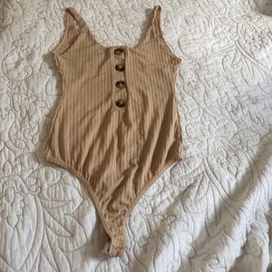 Pretty Little Thing front button bodysuit